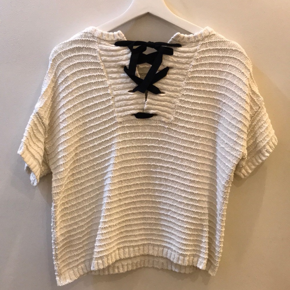 Madewell Tie-up Sweater